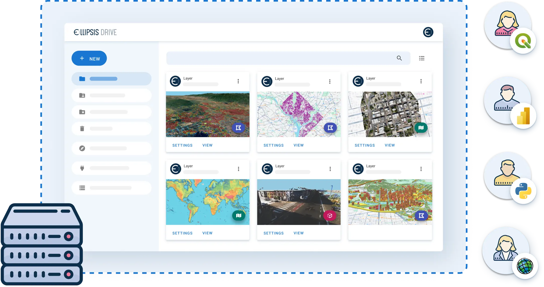 Ellipsis Drive unifying geospatial data across teams and tools