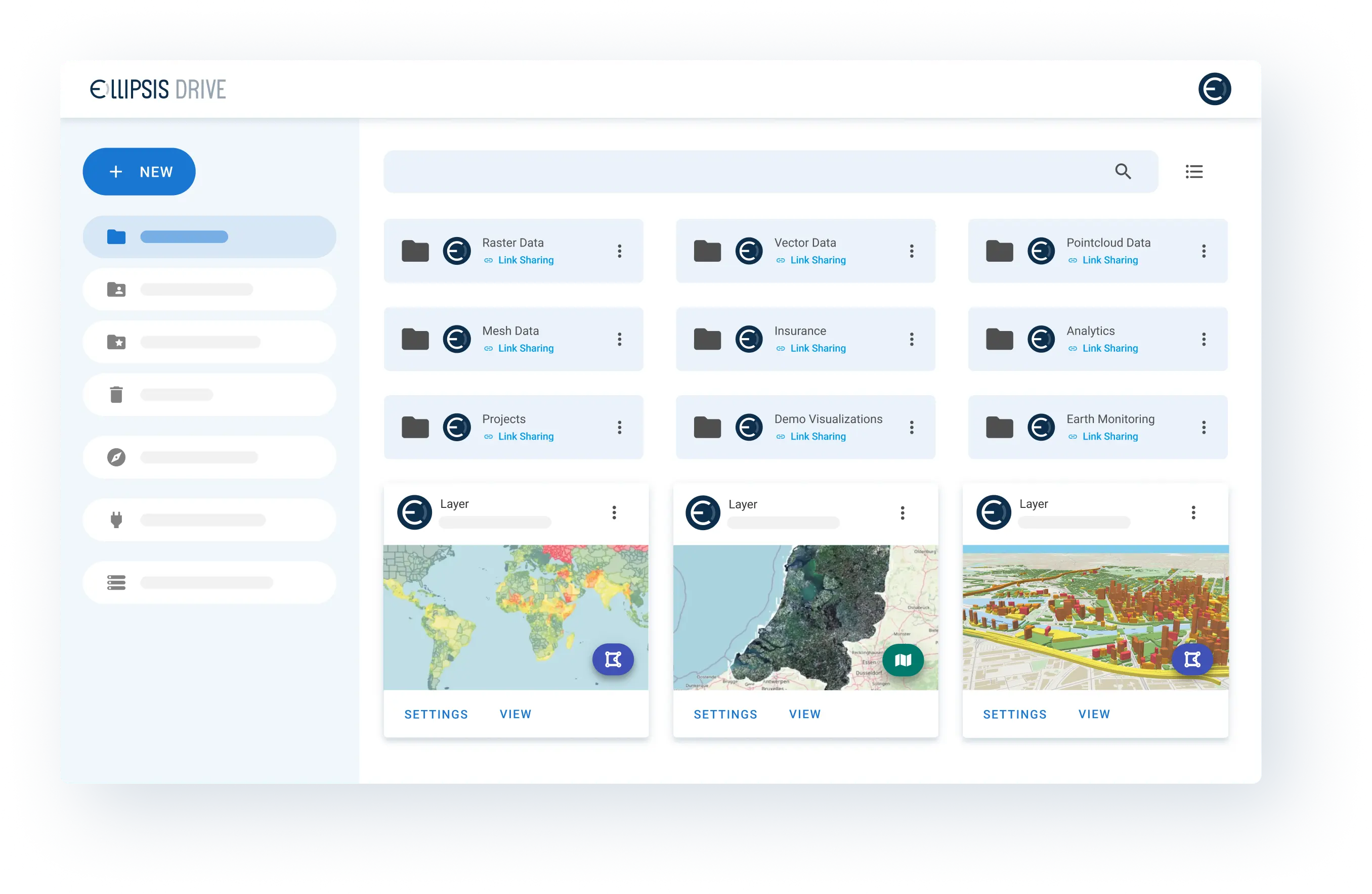 Govern and organize spatial data
